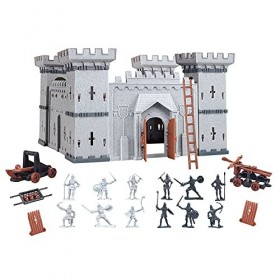 Tiktaktoo Cool, Grand Château-Fort avec Figurines de Jeux Royaume des  Château de Château : : Jeux et Jouets