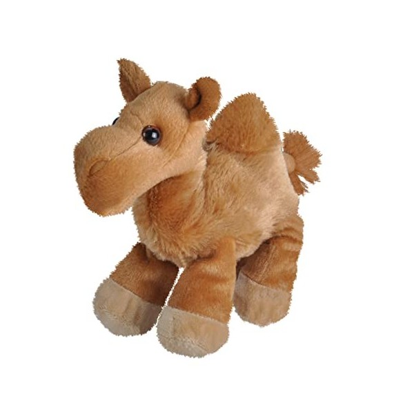 Wild Republic Hug´EMS Doudou Petit Chameau, Peluche 18 cm, 89457, Multicolore