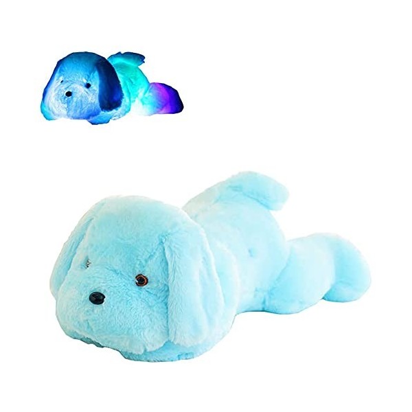 Uposao Jouet en Peluche à LED Veilleuse en Peluche pour Chiot Jouet Créatif Et Doux en Forme De Chien, Enfant Cadeaux Bebe De