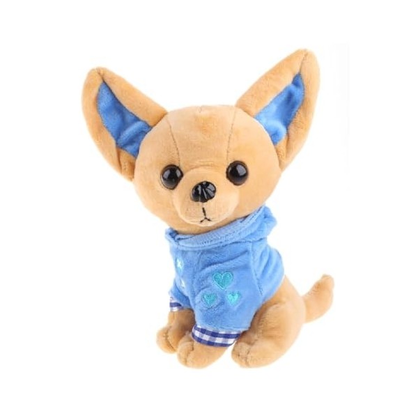 Nouveauté En Peluche Chien Jouet En Peluche Chihuahua Pour Poupée Décor À Maison Doux Anniversaire Cadeaux Noël Bel Animal Po