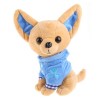 Nouveauté En Peluche Chien Jouet En Peluche Chihuahua Pour Poupée Décor À Maison Doux Anniversaire Cadeaux Noël Bel Animal Po