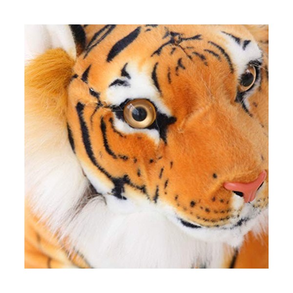 LJCM Jouet en Peluche de Poupée de Tigre Animal, Jouet en Peluche de Poupée de Coton PP Décoratif Attirant lattention 30 Cm 