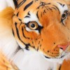 LJCM Jouet en Peluche de Poupée de Tigre Animal, Jouet en Peluche de Poupée de Coton PP Décoratif Attirant lattention 30 Cm 