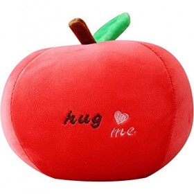 Lipfer Simulation Délicieuse Fruit De Pomme en Peluche Jouet Doux Mignon Coussin en Peluche De Bureau De Bureau pour Maison C
