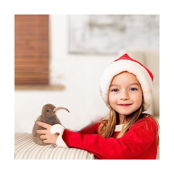 HWORKS Jouet en Peluche Oiseau Kiwi | Poupées en Peluche Kiwi Bird,Peluche en Peluche Portable en Peluche pour Chambres d, s