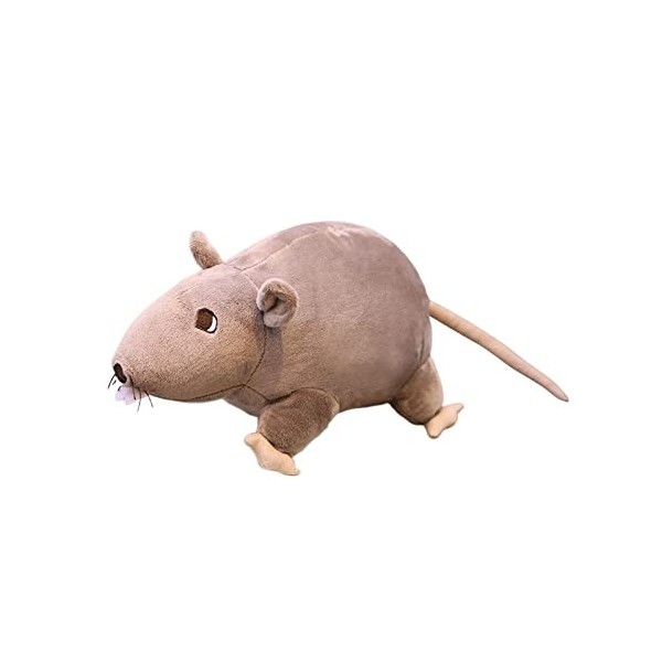 Joli rat en peluche, jouet pour animaux, poupée doreiller interactive pour animaux, jouet en peluche, poupée de souris de si