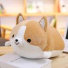 Uposao 35cm Mignon Corgi Chien en Peluche Oreiller en Peluche Doux en Coton Animaux en Peluche Jouets Mignon Shiba Inu Chien 