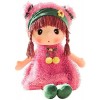 45cm Mignonne Bébé Poupée en Peluches Jouet Poupée Adorable en Peluches Chiffon Poupon Ornement Maison Plush Toys Toddler Mei