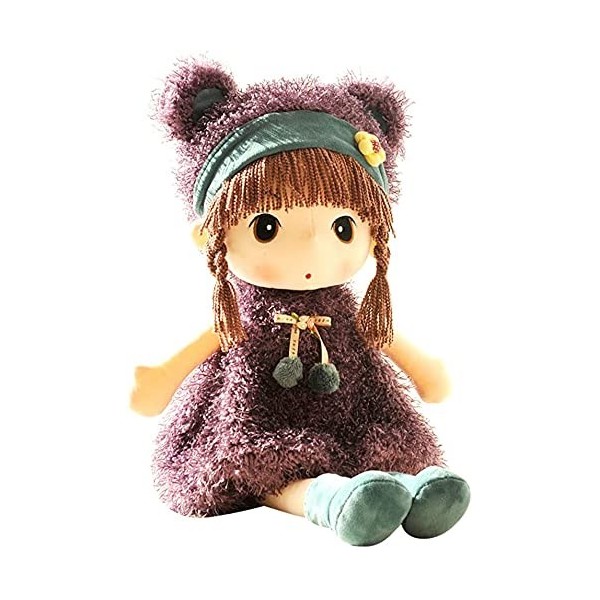 45cm Mignonne Bébé Poupée en Peluches Jouet Poupée Adorable en Peluches Chiffon Poupon Ornement Maison Plush Toys Toddler Mei