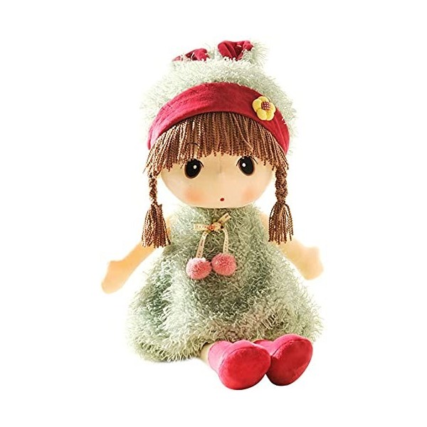 45cm Mignonne Bébé Poupée en Peluches Jouet Poupée Adorable en Peluches Chiffon Poupon Ornement Maison Plush Toys Toddler Mei