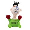 Wedhapy Jouet électrique en Peluche à évent Peluches Confortables Squishmellow Poupée Punch Me pour Soulager Le Stress sans B