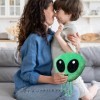 kagrote Jouet en Peluche Extraterrestre - Animal en Peluche Doux à câliner Alien Vert | Coussin de Visage Extraterrestre en P