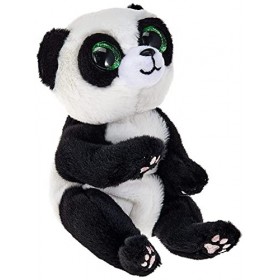 Ty - Beanie Babies - Peluche Ying Le Panda 15 cm, Noir/Blanc, TY40542