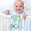 vocheer Jouets suspendus pour siège de voiture, berceau, mobile, jouets en peluche en spirale pour berceau, poussette, barre 