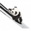 NICI- MagNICI Panda Yaa Boo 12cm Blanc-Peluche avec Aimant-Animal magnétique pour réfrigérateur, Tableau Noir, élément métall