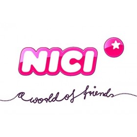 NICI- MagNICI Panda Yaa Boo 12cm Blanc-Peluche avec Aimant-Animal magnétique pour réfrigérateur, Tableau Noir, élément métall