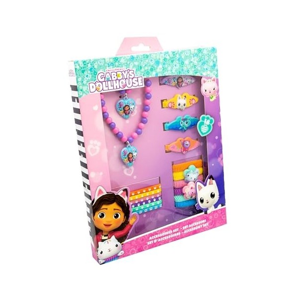 Joy Toy- Gabby Gabbys Dollhouse Set daccessoires, 23879, Multicolore, Normal