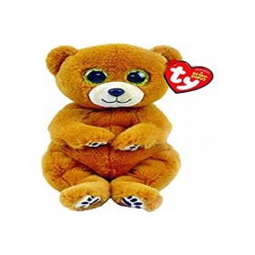 Ty - Beanie Babies - Peluche Duncan lours 15 cm, Marron, TY40549