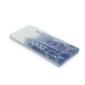 Scratch Cash 100 x mk 1000 Marques Finlandaises Argent pour Jouer taille Réelle 