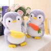 25cm Peluche Pingouin Animal en Peluche, Kawaii Pingouin en Peluche Oreiller en Peluche Pingouin Peluche Doux Câlin Oreiller 