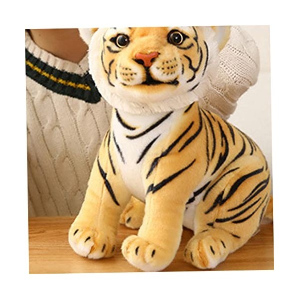 Eyccier Tiger Tiger Plux Tigres en Peluche Tigres Tigre réaliste en Peluche Toy en Peluche Durable Animal Tiger Tiger Nouvel 