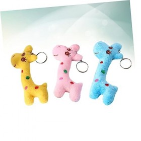Toyvian 3 Pièces Mini Animaux en Peluche Peluche Poupée Peluche Paresseux en Peluche Jouet en Peluche Mini Accessoires Penden