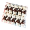 Apooke 10 pcs/lot Ours en Peluche Jouet Mini Ours poupée Jouet Porte-clés Pendentif décoration de Mariage Enfants fête danni