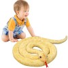 Serpent Simulation en Peluche, Jouets en Peluche Python en Peluche Gros Serpent, Jouet Serpent du Zodiaque Drôle pour Enfants