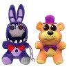 Jyuha Five Night at Freddys Plush Toys, 1/2PCS FNAFS Security Breach Plushies Doll, FNAFS Bonnie Rabbit Peluche, FNAFS Chica 