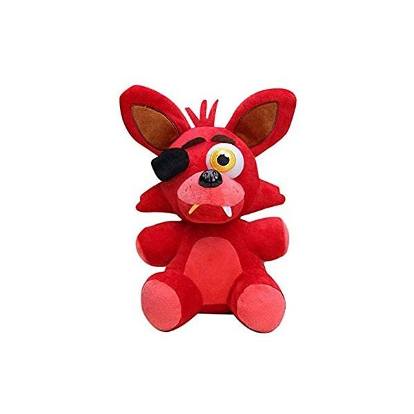 Zhongkaihua Five Nights Game Figurine Foxy en Peluche FNAF Cadeau pour Noël, Nouvel an, Anniversaire, 18 cm