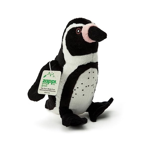 Zappi Co Jouet en Peluche de Poisson-Clown 100% recyclé 22 cm de Longueur Collection danimaux éco-responsables Doux et câl