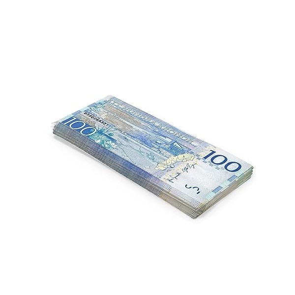 Scratch Cash 100 x kr 100 Couronnes Suédoises Argent Pour Jouer augmenté à 125% 