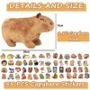 UYDF Peluche Capybara,Capybara Peluche,Peluche Mignonne,Peluche Capybara Réalistepeluche Capybara Super Douce,Jouet Enfant av