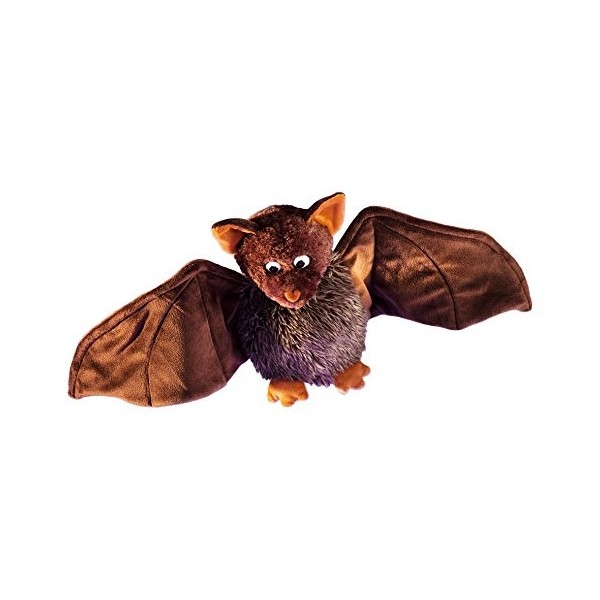 Schaffer Knuddel mich! 5300 Chauve-Souris en Peluche Dragomir Taille XS 11 cm/11 x 7 x 6 cm Marron