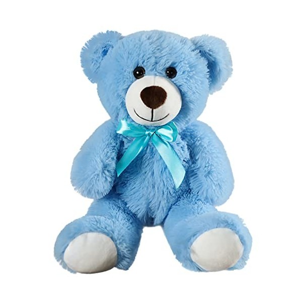 Yeqivo Ours en Peluche Animal en Peluche Jouets en Peluche Cadeau pour Enfant Petite Amie 13,5 Pouces pour Noël Saint-Valenti