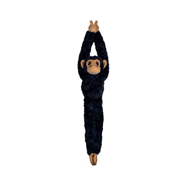 Deluxebase EcoBuddiez Tree Huggers - Chimpanzé de Petite Peluche à Suspendre de 55 cm fabriquée en Bouteilles Plastique recyc