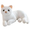 Chat En Peluche Realiste, Chat Peluche Jouets Poupées, Chat En Peluche Souple Comme Un Vrai, Mignon Jouet En Peluche Fait À L