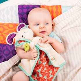 B. Baby - Bunny Lovey - Doudou en Peluche - Animal en Peluche pour bébés – Doudou Doux pour bébé – Nouveau-né, 0 Snugglies - 