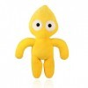 Wiztex Rainbow Friends Peluche en forme de goutte deau jaune, 30 cm, belle peluche, animée, inspirée des fans de Roblox et R