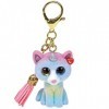 TY- Cat Heather Animal en Peluche, 2005135, Multi, 9 CM