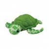 EcoBuddiez - Tortue de Mer Peluche Mini Format Douce fabriquée à partir de Bouteilles en Plastique recyclées. Cadeau écolo Pa