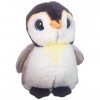 Ty - Beanie Babies - Peluche Pongo le Pingouin, TY42121, Noir / Blanc, 15 cm