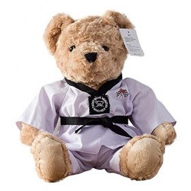 Vesone Jouets en Peluche Ours en Peluche Taekwondo Mignon Poupée Ours en Peluche Kawaii poupée en Peluche Ours en Peluche Cad