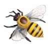 Safari Ltd- Honeybee Animal Honey Bee, 268229, Multicolore, Petit