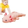 AIYING Axolotl Peluche Kawaii, 45cm Salamandre Peluche Doudou Axolotl, Oreiller en Peluche Axolotl, Mignon Salamandre Axolotl