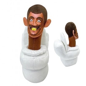Abonda Skibidi Toilettes en Peluche, | Drôle Skibidi Toilettes Homme Peluches Poupée - Jouets multifonctionnels en Peluche de