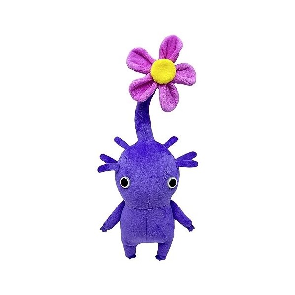 Jyuha Pikmins Plush Toy, 1/2PCS Pikmins Plushies Doll Toy, Mini Pikmins Peluches avec Fleur et Feuille, Mignon Pikmins Peluch