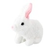 Jikiaci Bunny Toys Peluche, Jouets Interactifs Les Lapins Peuvent Marcher Et Parler, Jouet Électronique Lapin en Peluche avec