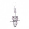 TOYANDONA Panier Pendentif Berceau Jouet Jouets Pour Nourrissons Nouveau-Né Jouet Animaux En Peluche Pour Accrocher Hochet Jo