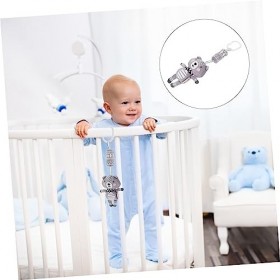 TOYANDONA Panier Pendentif Berceau Jouet Jouets Pour Nourrissons Nouveau-Né Jouet Animaux En Peluche Pour Accrocher Hochet Jo